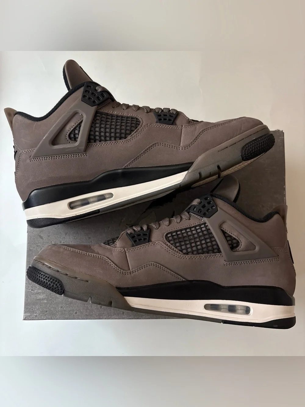 Nike Air Jordan 4 Retro Cave Stone/Black-Phantom FV5029-200 Men's 12.5